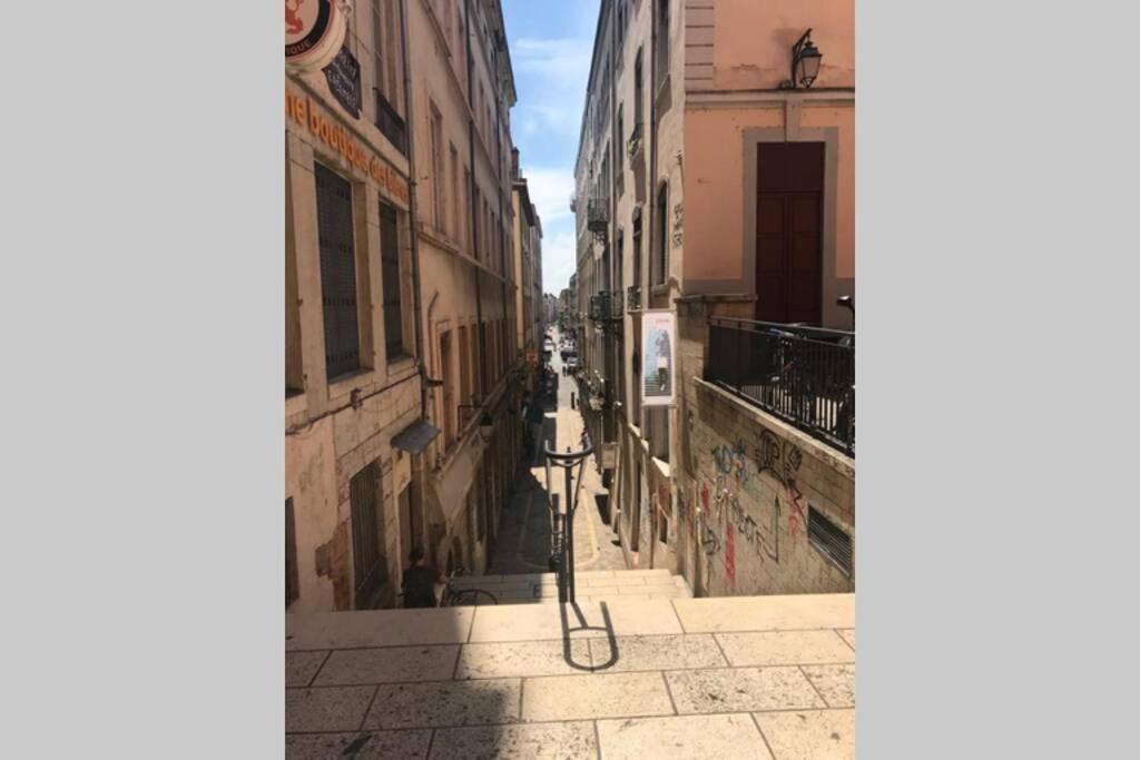 Appartement Entier - Refait A Neuf - Loft - City Center Lyon Bagian luar foto