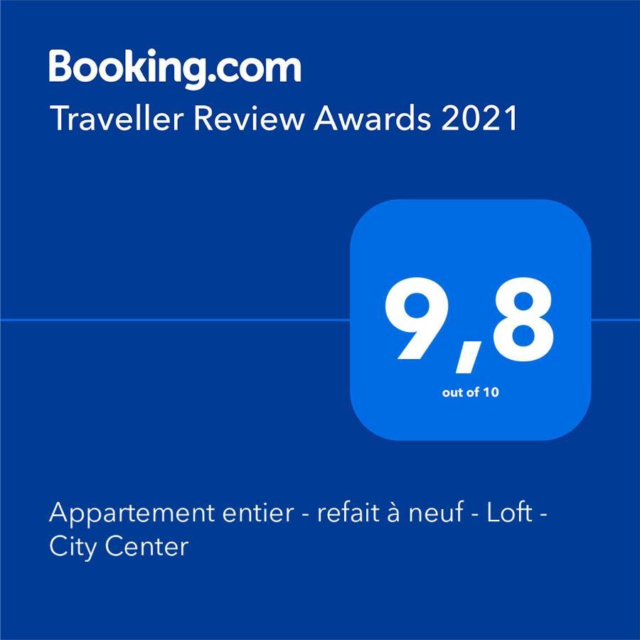 Appartement Entier - Refait A Neuf - Loft - City Center Lyon Bagian luar foto